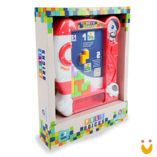 Encaixe Tetris Poli Bricks - Imagem 3