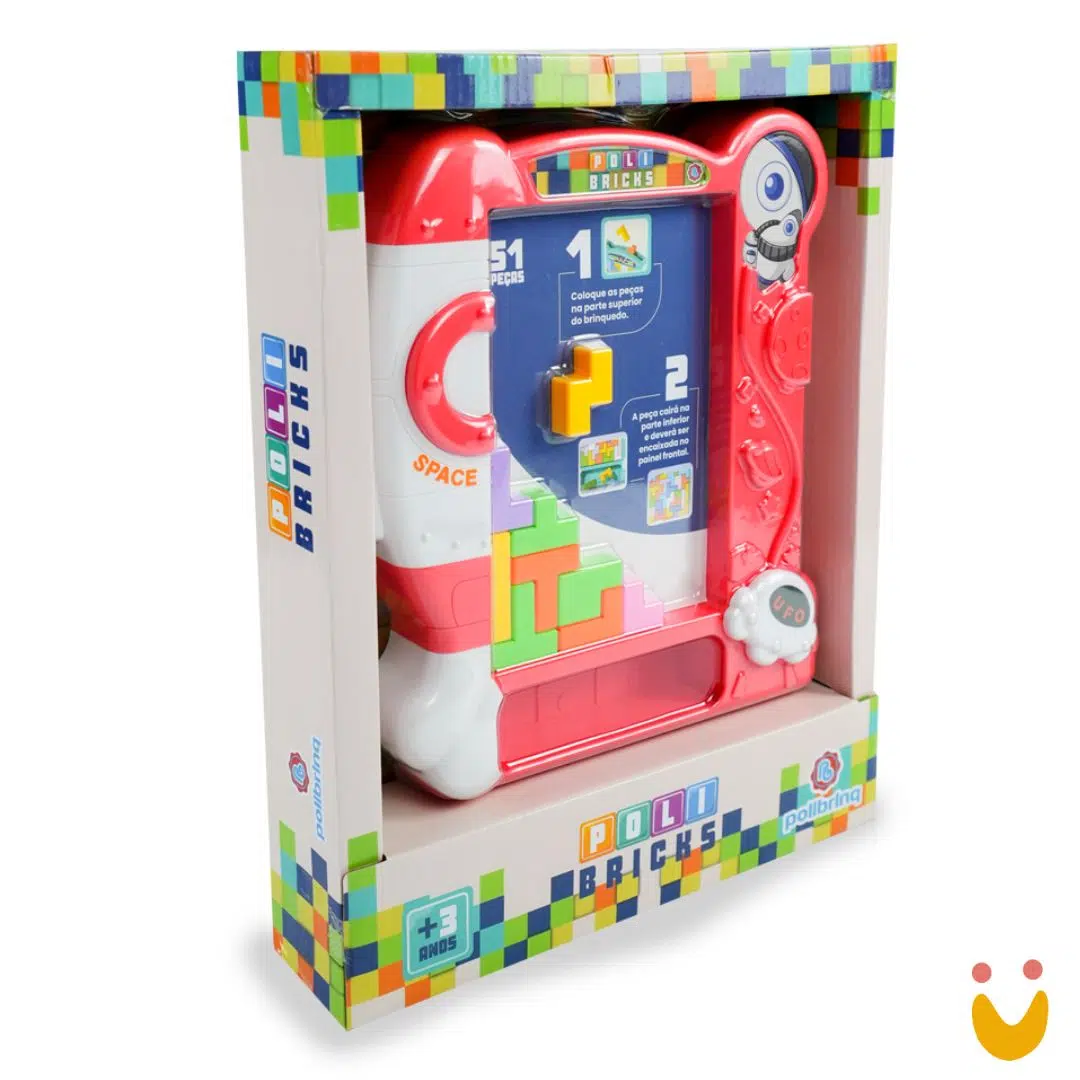 Encaixe Tetris Poli Bricks - Imagem 3