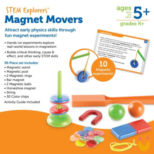 Jogo Magnético - Magnetic Movers Learning Resources - Imagem 2