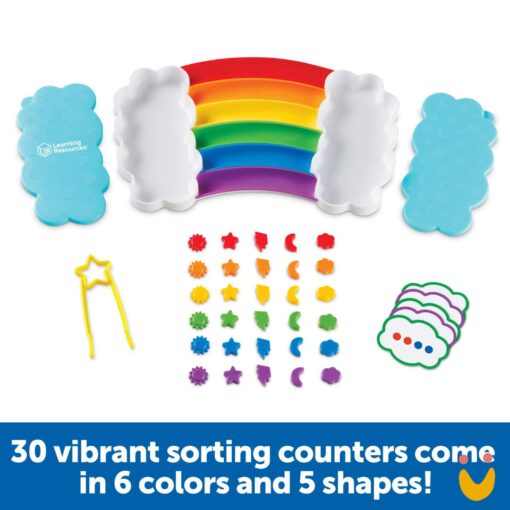 Rainbow sorting activity set - Learning Resources - Imagem 2