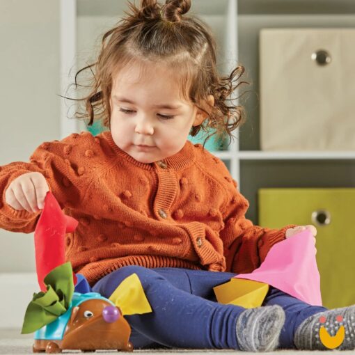 Spike, o porco espinho amigo - tecidos e cores - Imagem 3