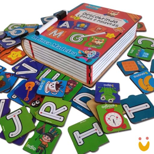 Quebra-cabeça Descobrindo letras e palavras - Imagem 2