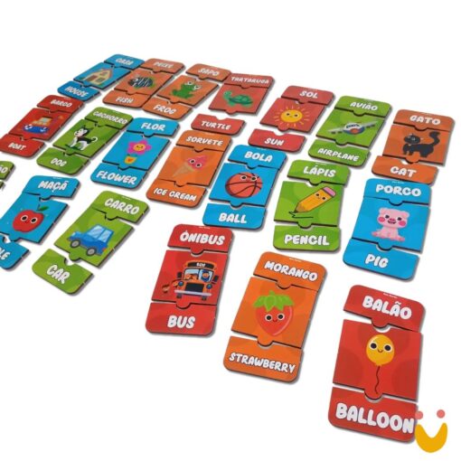 Quebra-cabeça Descobrindo o inglês - Imagem 2