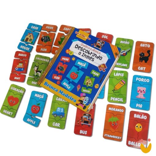 Quebra-cabeça Descobrindo o inglês - Imagem 3