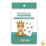 Cartas Educativas Palavras Embaralhadas