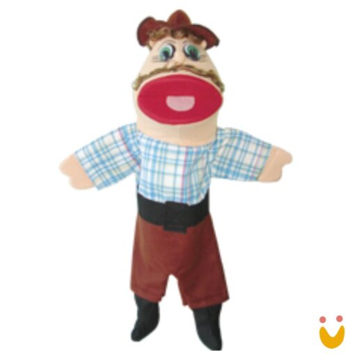 Brinquedo-educativo-kit-fantoches-chapeuzinho-vermelho-ludopia-2 Kit Fantoches Chapeuzinho Vermelho - Imagem 3