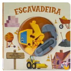 Livrinho Quebra-cabeça: Escavadeira