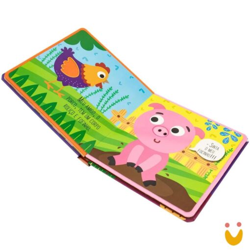 Livrinho de Feltro: Na Fazenda - Imagem 2