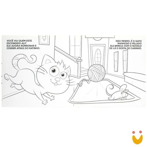 Colorindo Animais: Animais de Estimação - Imagem 2