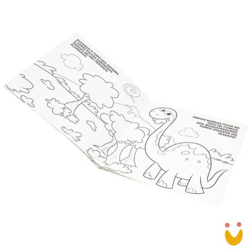 Colorindo Animais: Dinossauros - Imagem 2