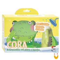 Meu Livrinho Fantoche de Banho: Cora, a Crocodilo
