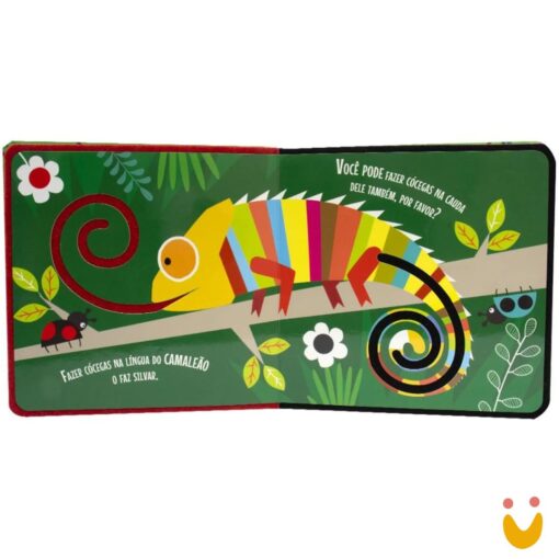 Descobrindo Texturas: Faça Cócegas nos Animais da selva - Imagem 2