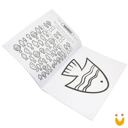 Mundo da Fantasia: Mundo Marinho Para Colorir - Imagem 2