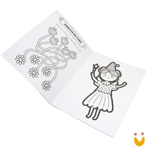 Mundo da Fantasia: Jardim Mágico Para Colorir - Imagem 2