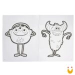 Mundo da Fantasia: Monstros Para Colorir - Imagem 2