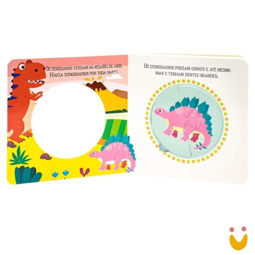 Livrinho Quebra-cabeça: Dinossauros - Imagem 2