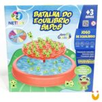 Jogo de Desafio Batalha do Equilíbrio Frogs