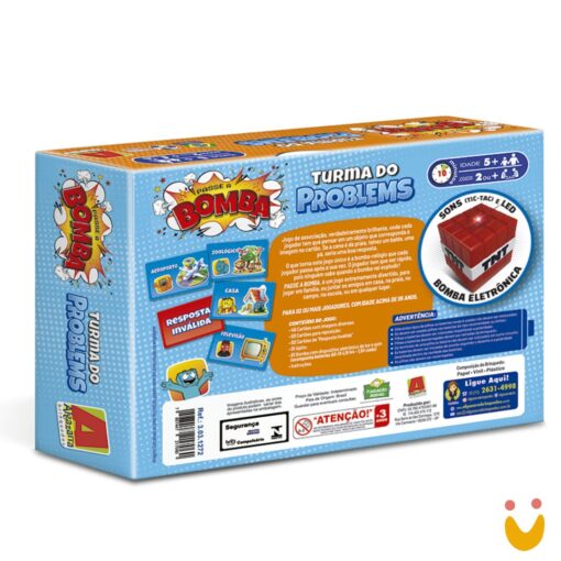 Jogo Passe a bomba - Turma dos Problems - Imagem 3
