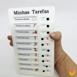 Quadro Minhas tarefas