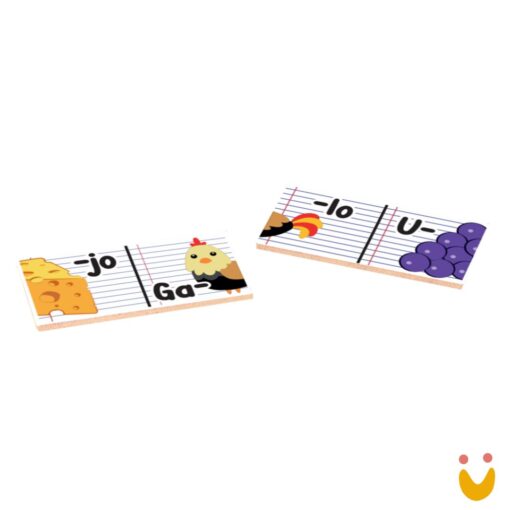 Dominó divisão silábica - Imagem 2