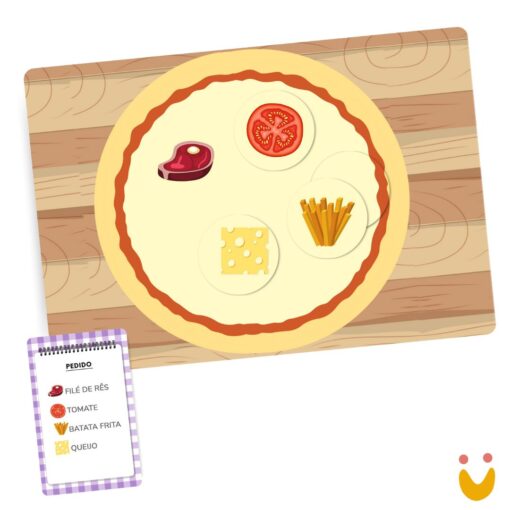 Jogo Educativo Montando a pizza - Imagem 2