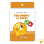 Cartas educativas Verdadeiro ou falso
