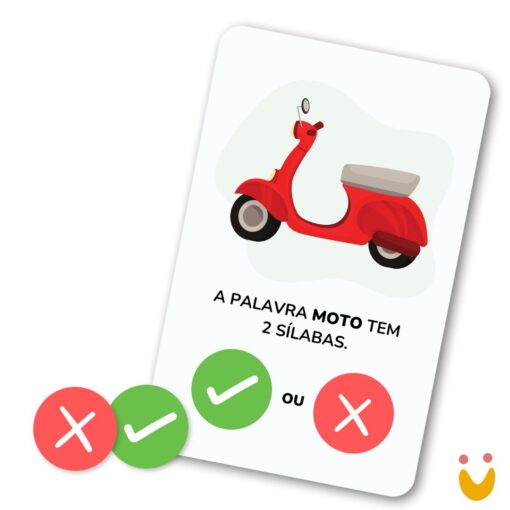 Cartas educativas Verdadeiro ou falso - Imagem 2