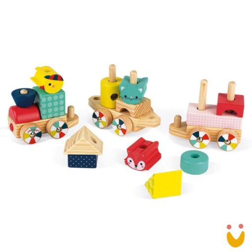 Trem Montável Para Passear 17 Peças Baby Forest - Imagem 2