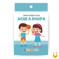 Cartas Educativas Ache a roupa