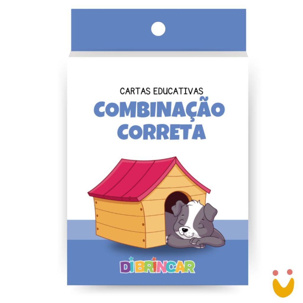 Cartas Educativas Combinação correta