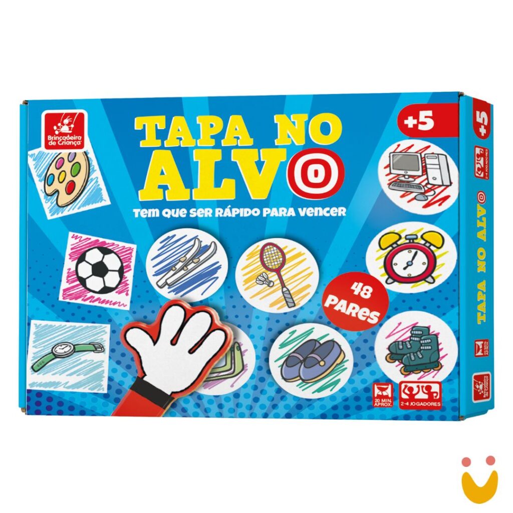 Jogo Tapa no alvo – Objetos