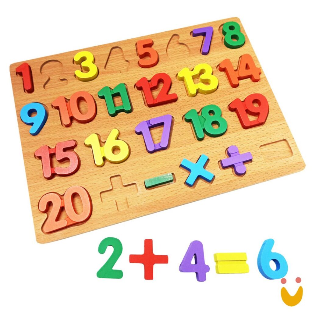 Encaixe divertido Números