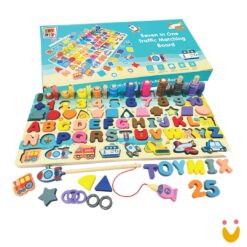 Tabuleiro Montessori 7x1