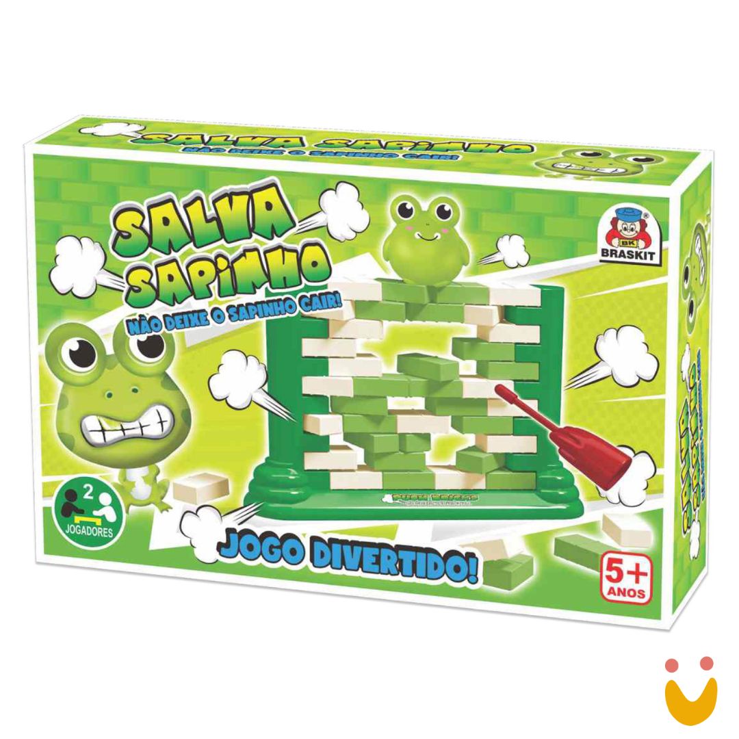 Brinquedo-educativo-jogo-salva-sapinho-ludopia Jogo Salva Sapinho - Imagem 1