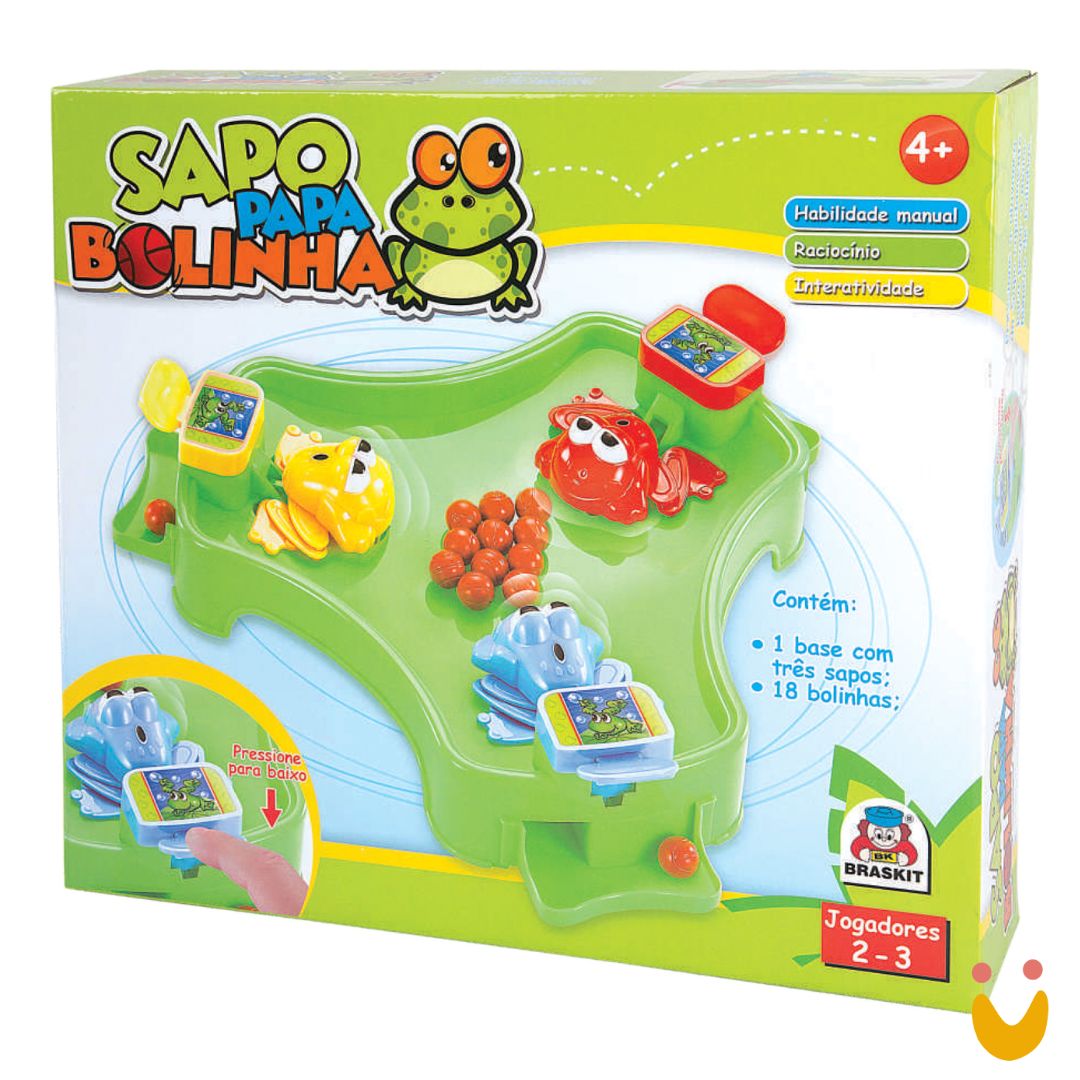 Brinquedo-educativo-jogo-sapo-papa-bolinha-ludopia Jogo Sapo papa bolinha - Imagem 1