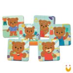 Sequência dia a dia do ursinho - Imagem 2