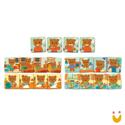 Sequência dia a dia do ursinho - Imagem 3