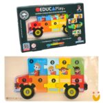 Quebra-cabeça Educativo de Madeira - Imagem 3