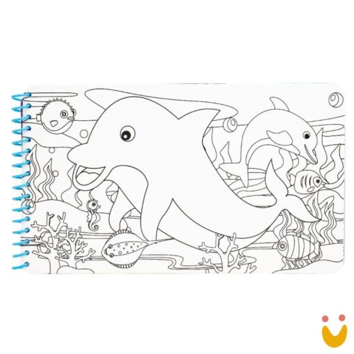 Acquabook Supresas com água: Animais marinhos - Imagem 2