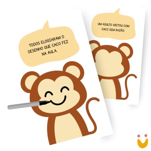 Cartas Educativas Caco e as emoções - Imagem 2