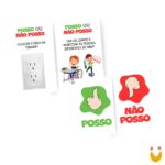 Cartas Educativas Posso ou não posso? - Imagem 2