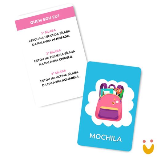 Cartas Educativas Quem sou eu - Imagem 2