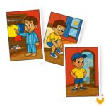 Cartas Educativas Sequência rotina - Imagem 2