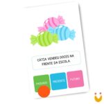 Cartas Educativas Tempos verbais - Imagem 2