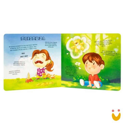 Livro Descobrindo emoções - Imagem 2