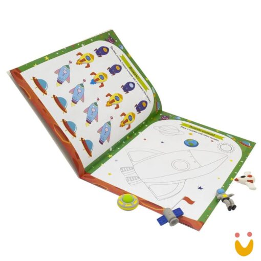 Livro Aventura com borrachas: espaço - Imagem 2