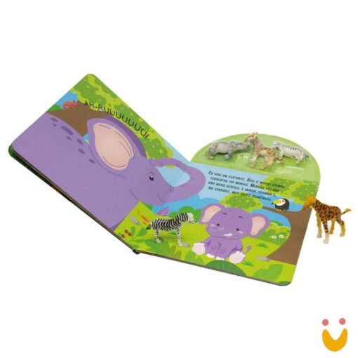 Livro Aventura para pequeninos: selva - Imagem 2