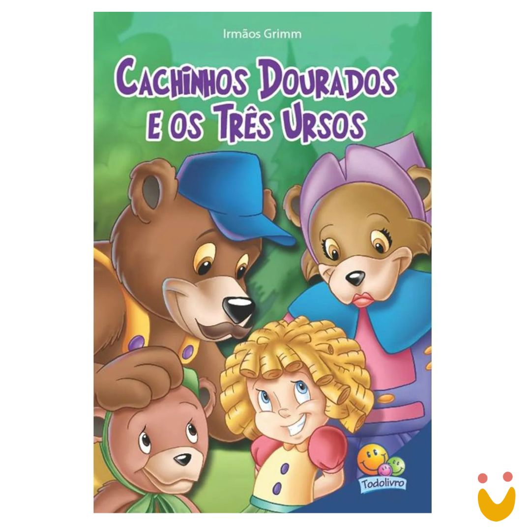 Livro-educativo-cachinhos-dourados-ludopia Classic Stars: Cachinhos Dourados e os três ursos - Imagem 1