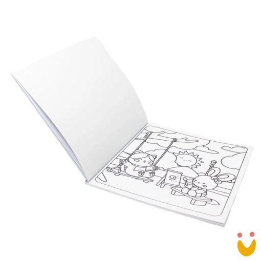 Fluffy Friends - Coloring Book: Cozy Bunny - Imagem 2