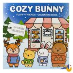 Fluffy Friends - Coloring Book: Cozy Bunny